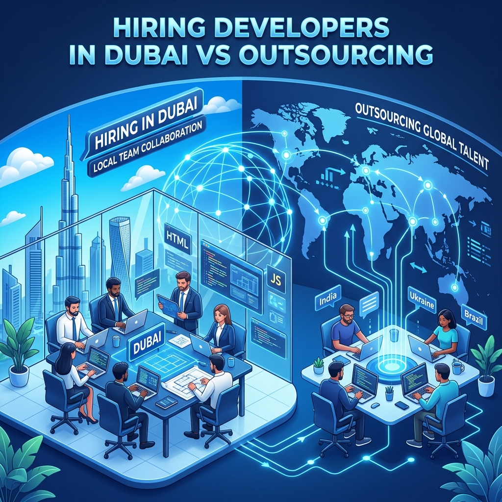 Hiring Developers in Dubai vs Outsourcing: Which Is Right for Your Business?