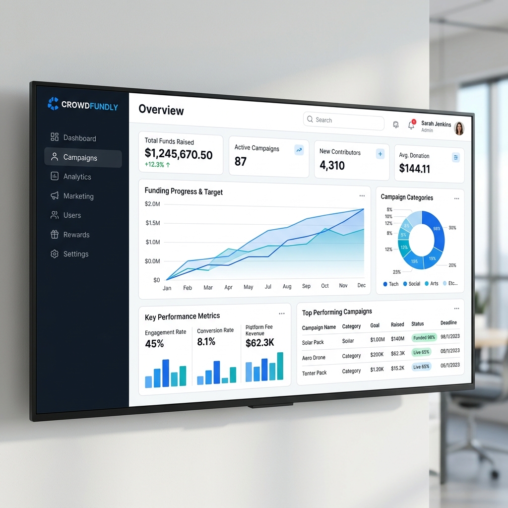 Crowdfunding technology overview