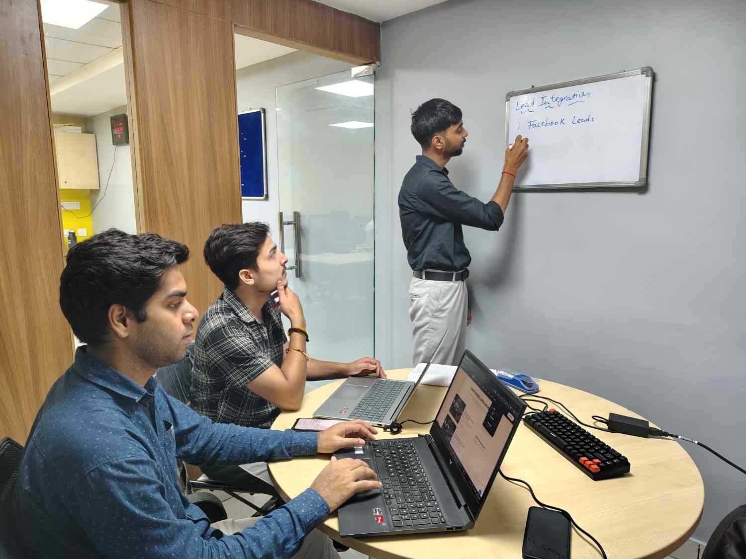 Triostack team collaborating
